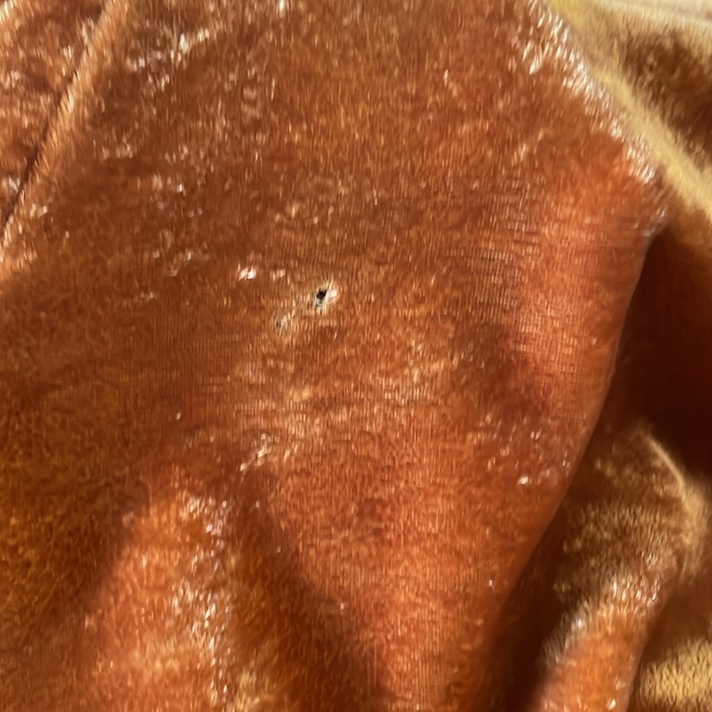 Madewell Velvet Button Front Flutter Sleeve Blouse - image 7